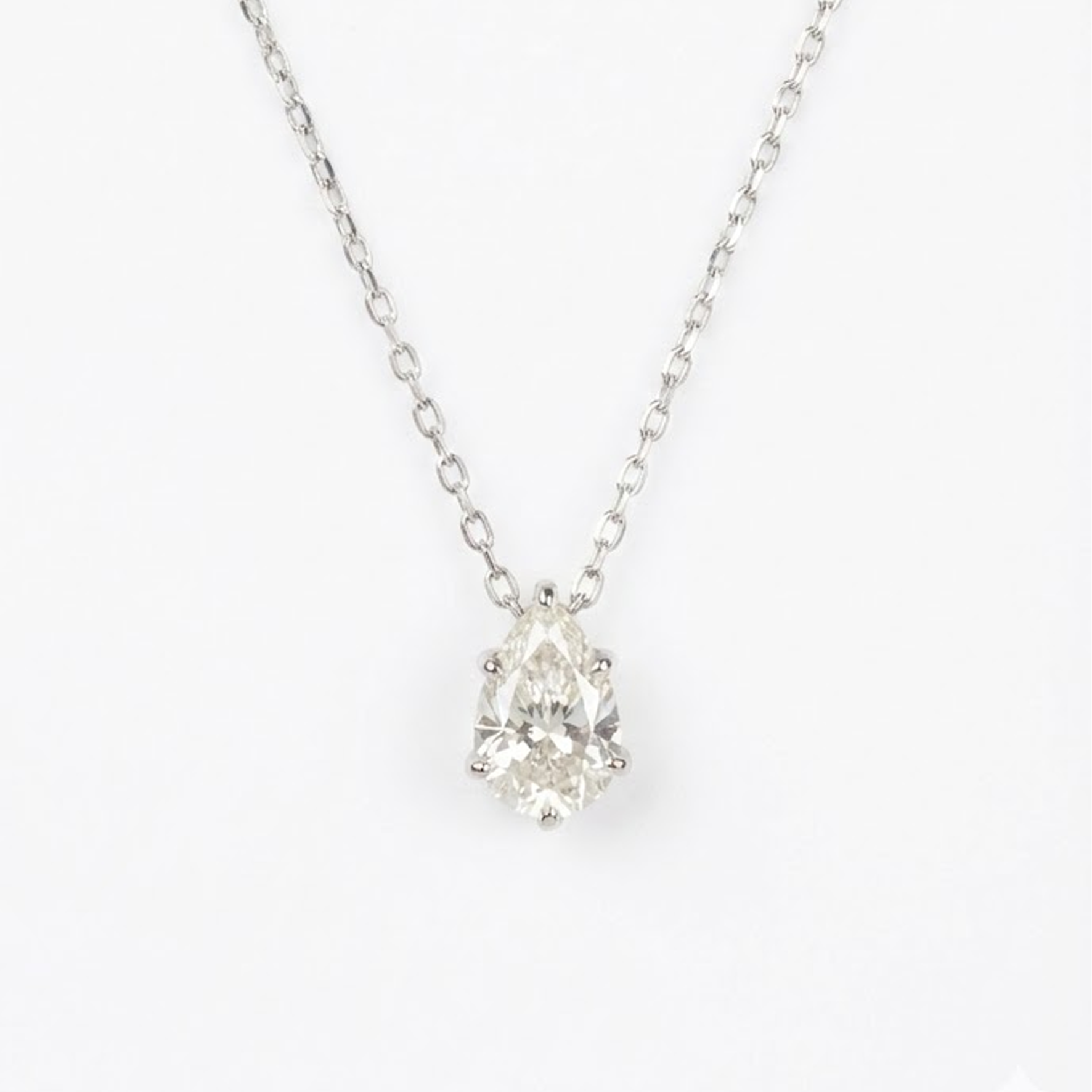 שרשרת טיפה 6 שיניים | Moissanite